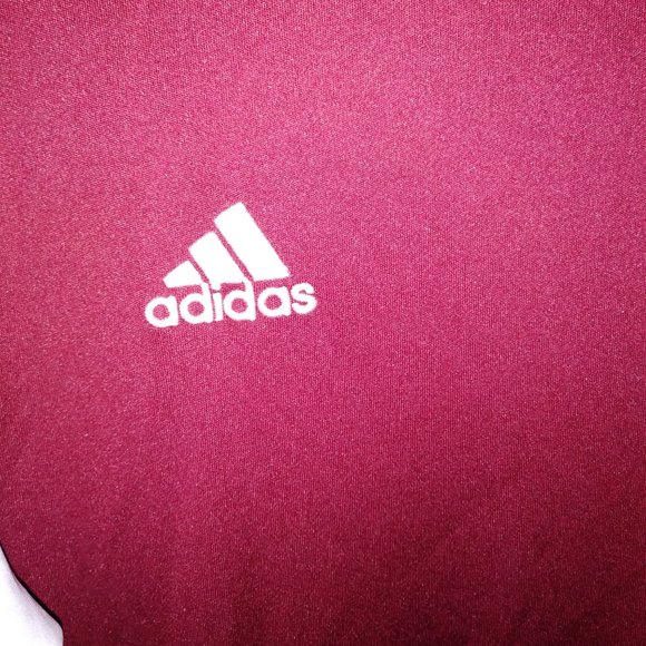 SOLD SOLD Adidas Burgundy Climalite Large Shirt - Picture 9 of 16